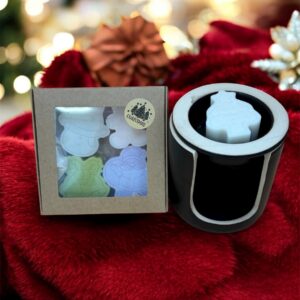 Coffret fondants de Noël avec brûle parfum