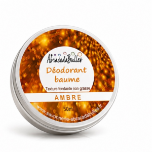 Déodorant baume Ambre