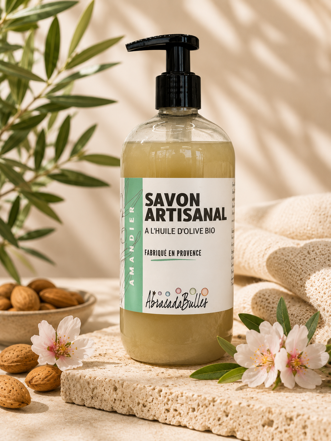 Savon de douche Amandier