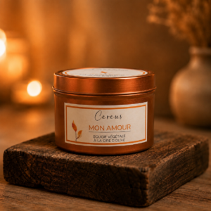 Bougie végétale Mon Amour
