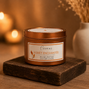 Bougie végétale Forêt enchantée
