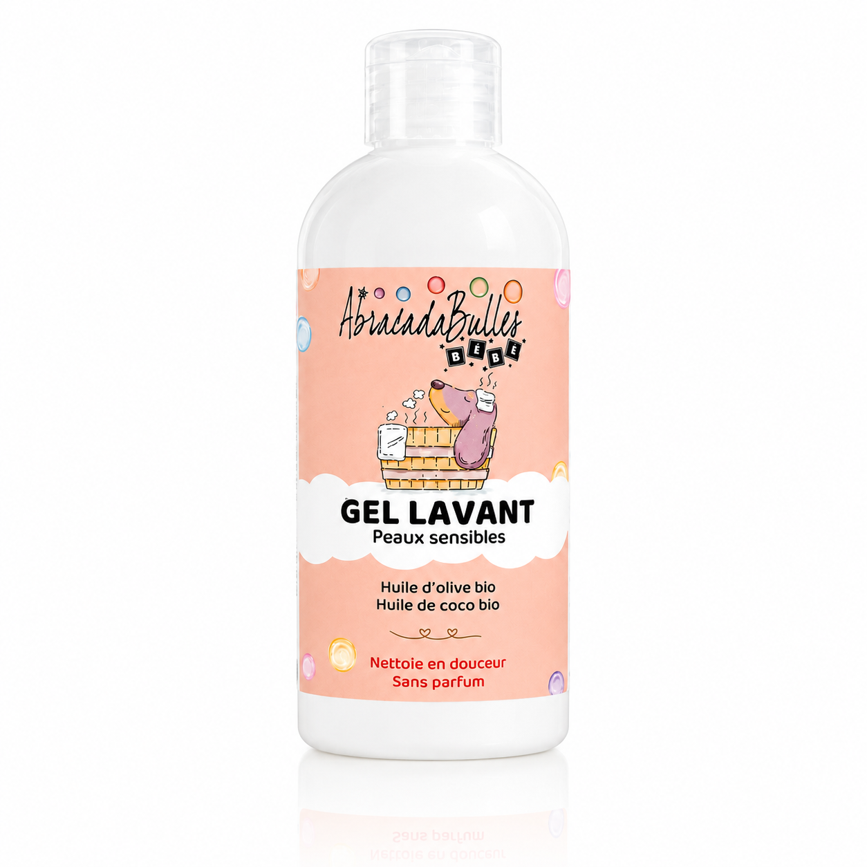 Gel lavant peaux sensibles