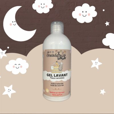 Gel lavant peaux sensibles